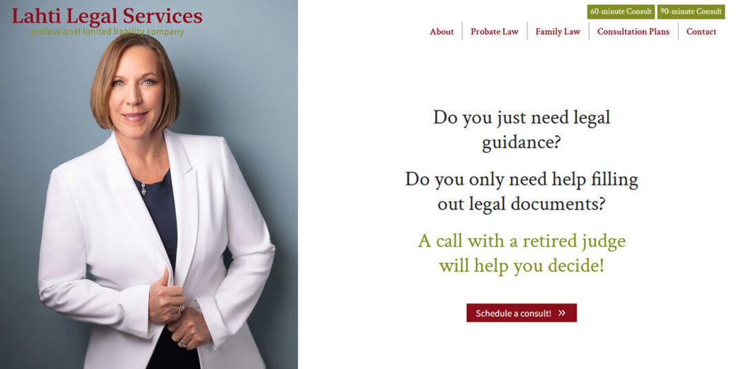 Lahti Legal Services Website