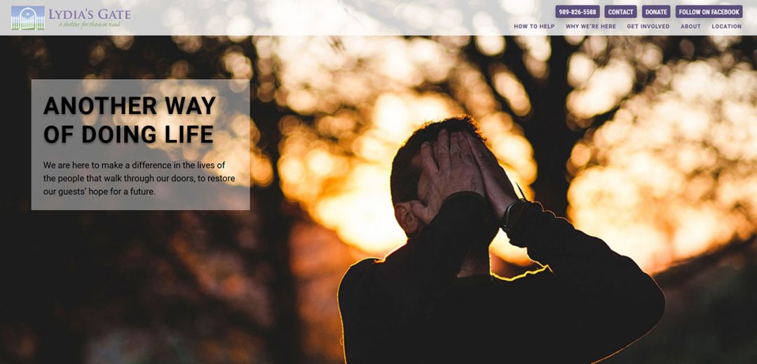 Lydia's Gate website