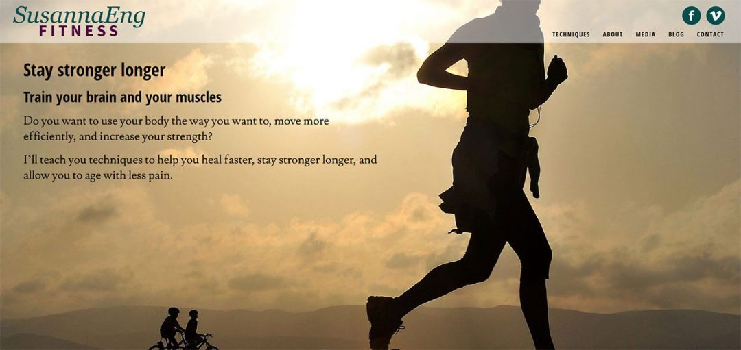 SusannaEng Fitness website